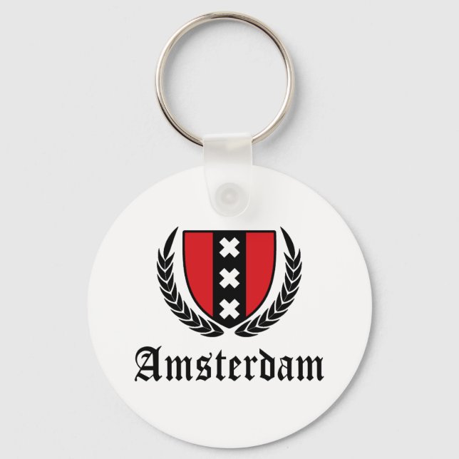 Llavero Crest de Ámsterdam (Anverso)
