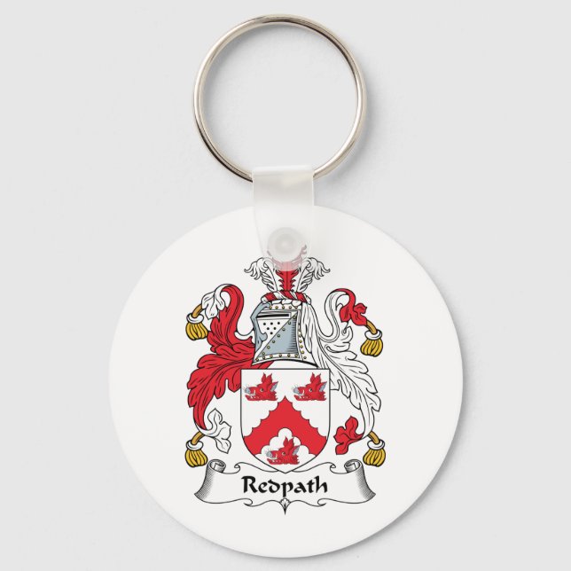 Llavero Crest de familia Redpath (Anverso)