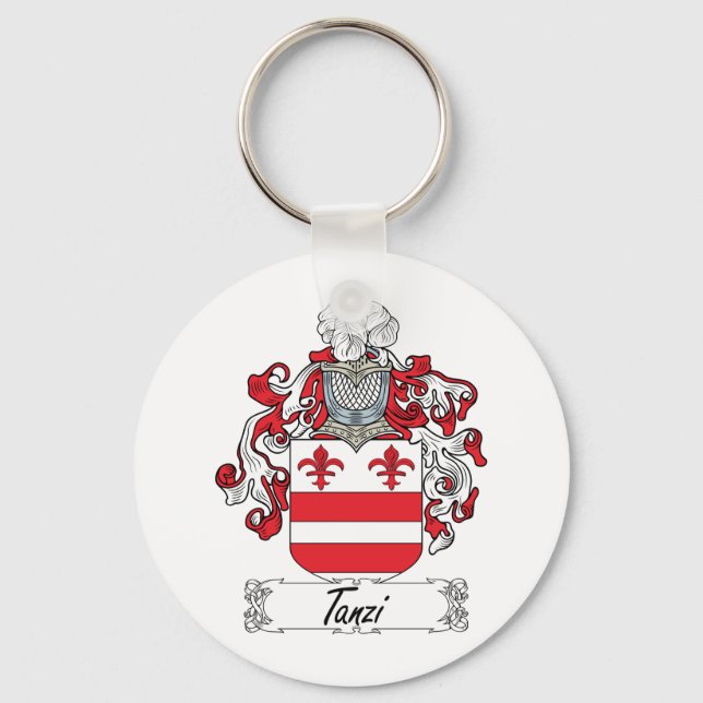 Llavero Crest de familia Tanzi (Anverso)
