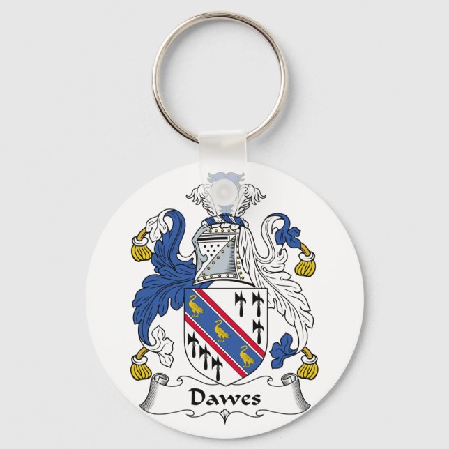 Llavero Crest familiar Dawes (Anverso)