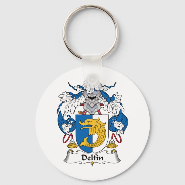 Llavero Crest familiar Delfin (Anverso)