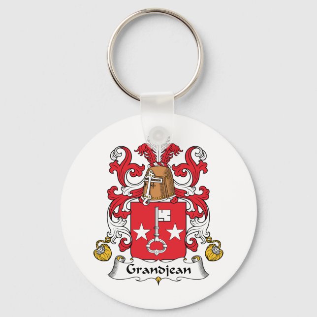 Llavero Crest familiar Grandjean (Anverso)