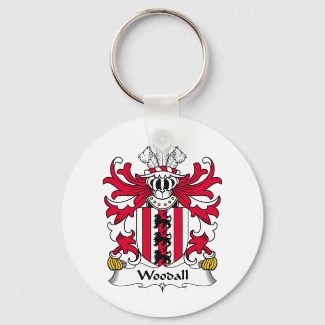 Llavero Crest familiar Woodall (Anverso)