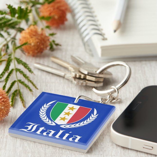 Llavero Cresta de Italia (Frente Derecha)