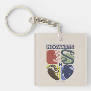 Llavero Crestón Estampado Vintage HOGWARTS™