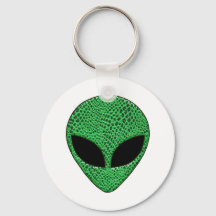 Criatura de lagarto alienígena verde