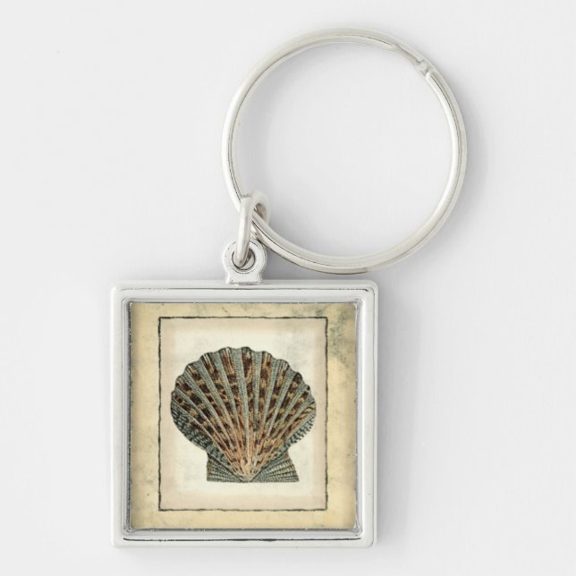 Llavero Criaturas marinas a orillas del mar (Frente)