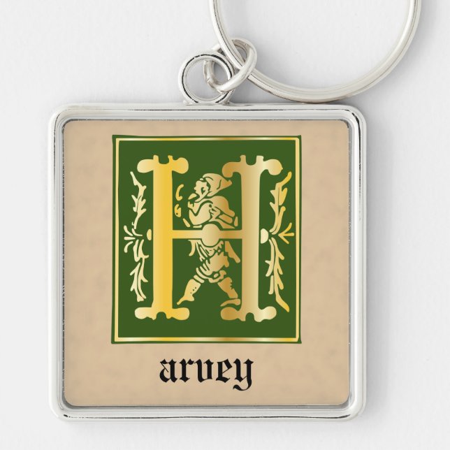 Llavero Criaturas míticas del siglo XVI Capital decorativa (Frente)