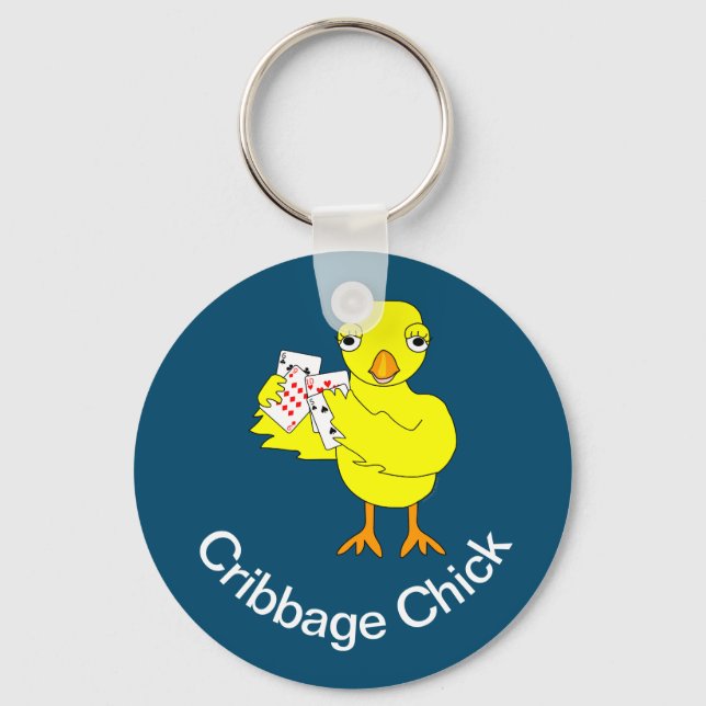 Llavero Cribbage Chick (Anverso)