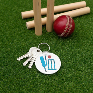 Llavero Cricket Set Sport Keychain