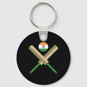 Llavero Cricket T Cricket Ll Bandera India India Cricket