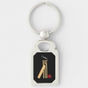Llavero Cricket - Wicket, Bat y Ball
