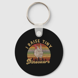 Llavero Crío Dinosaurios Pequeños Vintage Retro Divertido