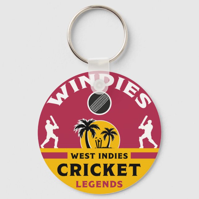 Llavero Críquet de invierno | Indias Occidentales | Tempor (Anverso)