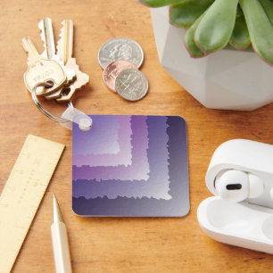 Llavero Cristales morados