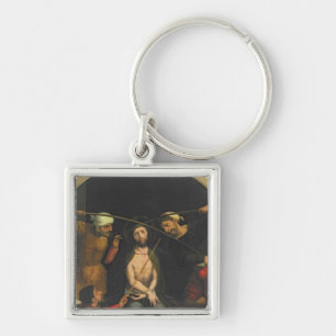 Llavero Cristo coronó con las espinas