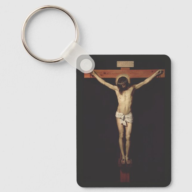 Llavero Cristo crucificado por Diego Velázquez (Anverso)