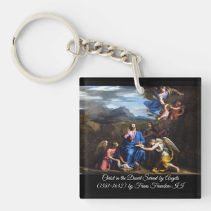 Llavero Cristo en el desierto