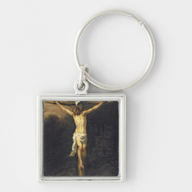 Llavero Cristo en la cruz, 1672 (Frente)