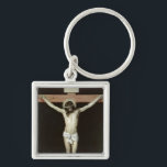 Llavero Cristo en la cruz, c.1630<br><div class="desc">Número de colección de la imagen:  XJL44945 Cristo en la cruz,  c.1630 (aceite en lona). Velázquez,  1599-1660) aceites de Diego Rodriguez de Silva y (en lona. Prado,  Madrid,  España.  17mo</div>