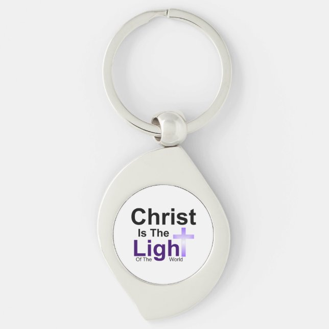 Llavero Cristo Es La Luz (Anverso)