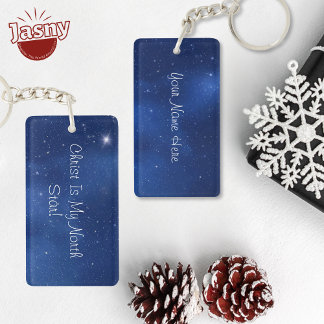 Llavero Cristo es mi estrella del norte