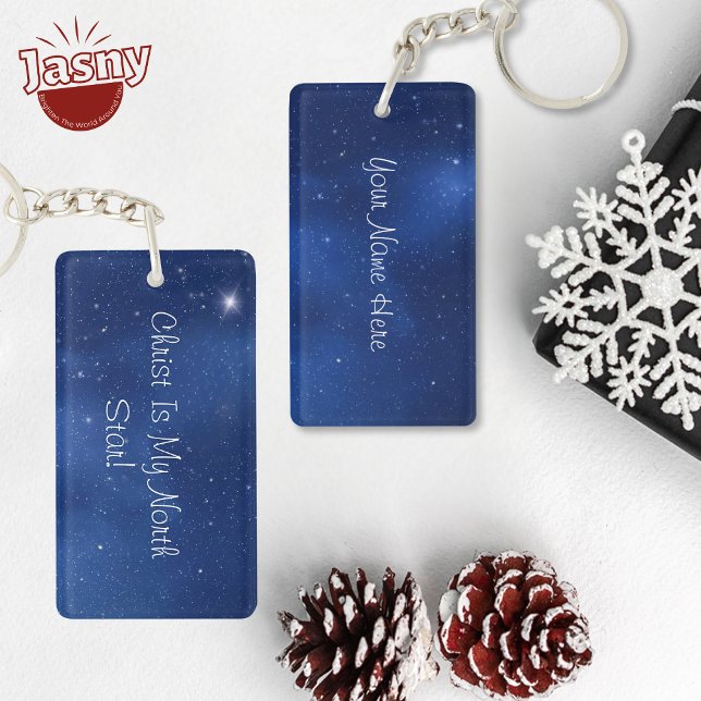 Llavero Cristo es mi estrella del norte (Subido por el creador)