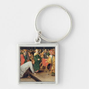 Llavero Cristo y el adulterio admitido mujeres, 1628