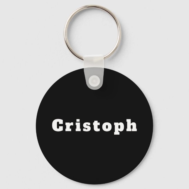 Llavero Cristoph (Anverso)