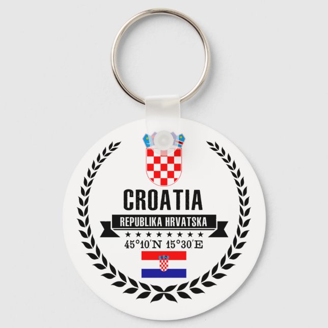 Llavero Croacia (Anverso)