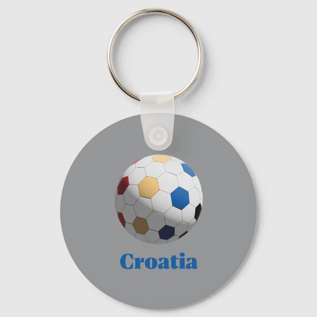 Llavero Croatia Soccer (Anverso)
