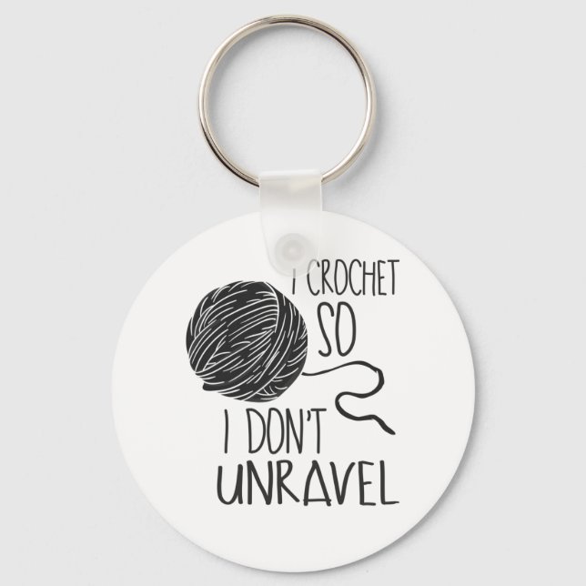 Llavero Crocheting (Anverso)