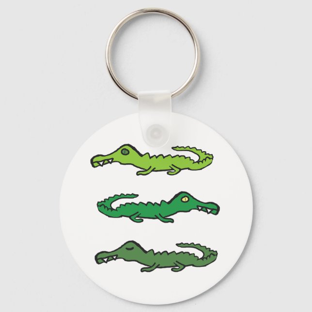 Llavero Crocodiles and Alligators (Anverso)