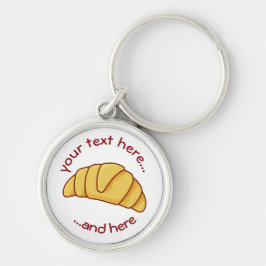 Llavero Croissant Keychain