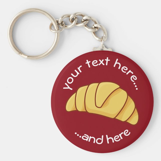 Llavero Croissant Keychain (Frente)