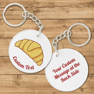 Llavero Croissant Keychain