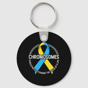 Llavero Cromosomas Cita Disminución Cinta de Concienciació