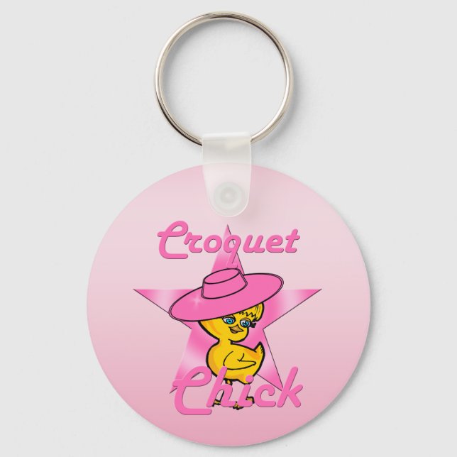 Llavero Croquet Chick #8 (Anverso)