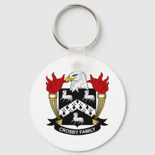 Llavero Crosby Family Crest