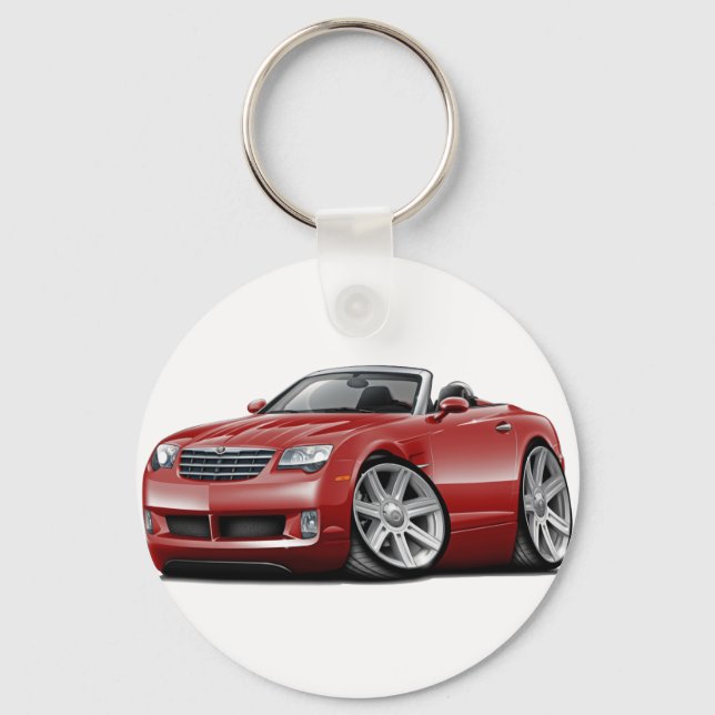 Llavero Crossfire Maroon Convertible (Anverso)