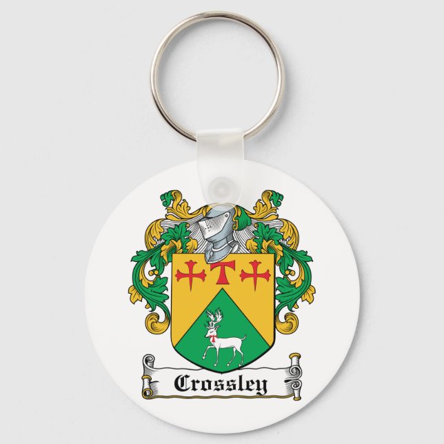 Llavero Crossley Family Crest (Anverso)