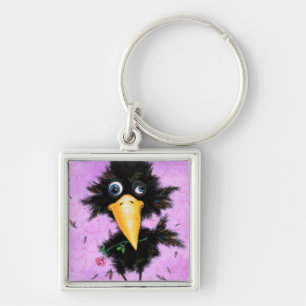 Llavero Crow en el amor - Gracioso - Agrega tu imagen /Tex