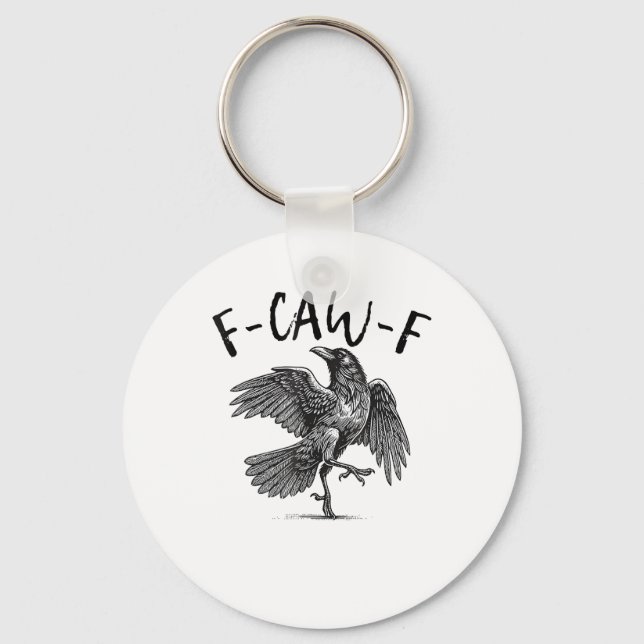 Llavero Crow, F-Caw-F Funny Bird (Anverso)