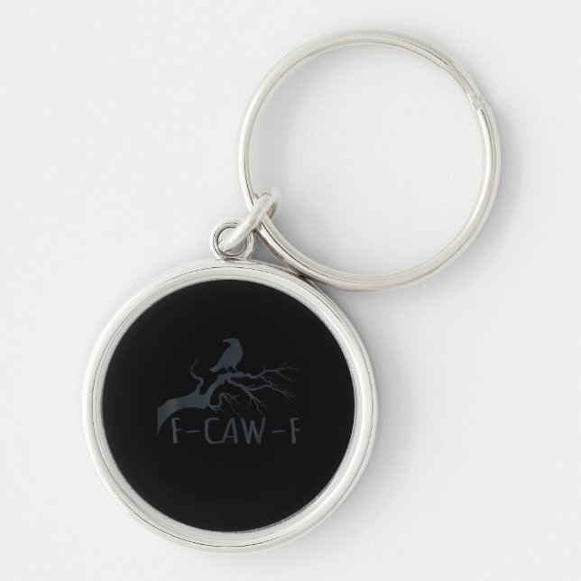 Llavero Crow F-Caw-F Retro Crow (Frente)
