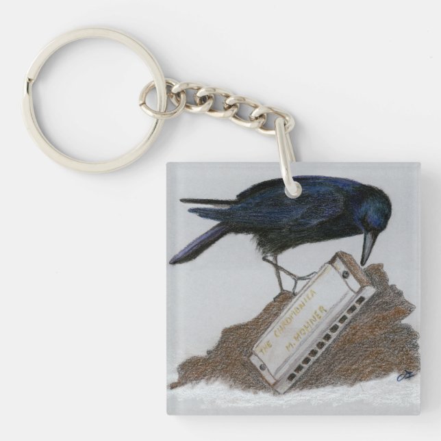 Llavero Crow y Harmonica (Frente)