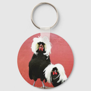 Llavero Crowing Rooster Polaco Chicken Keychain