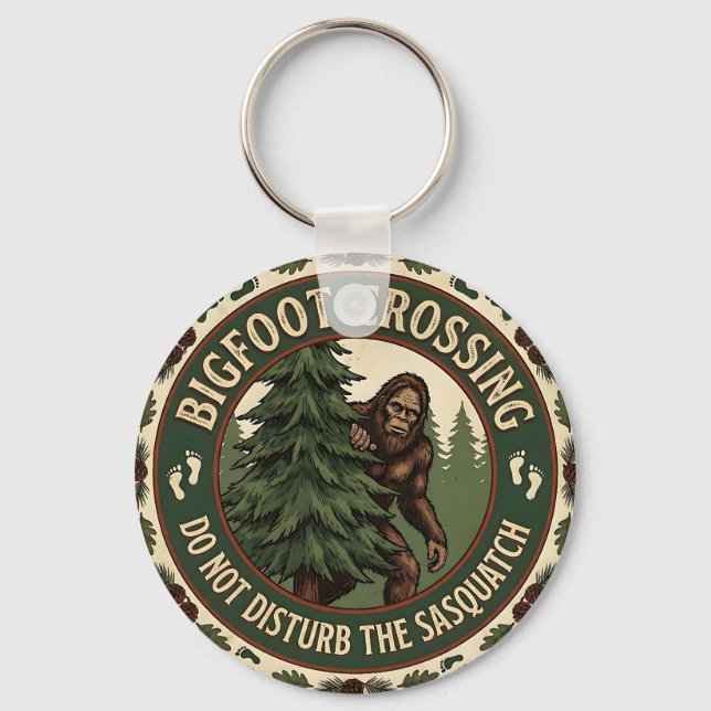 Llavero Cruce de Bigfoot (Reverso )