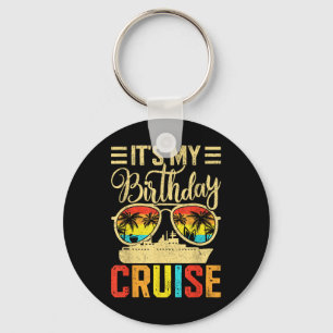 Llavero Crucero de cumpleaños 2025 a juego familiar Tee Su