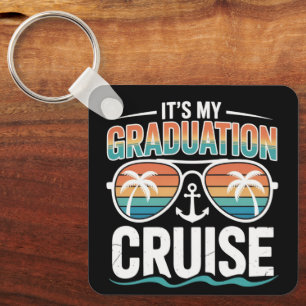 Llavero Crucero de graduación grupo coincidente viaje fami
