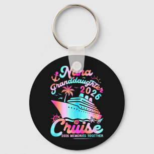 Llavero Crucero de Nana y Nieta 2026 Recuerdos Divertidos